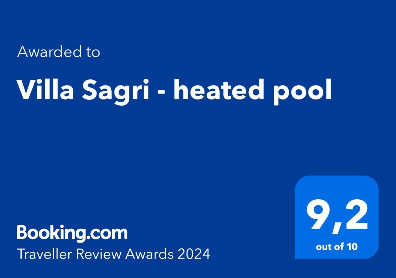 Villa Sagri - Heated Pool Zagrici Εξωτερικό φωτογραφία